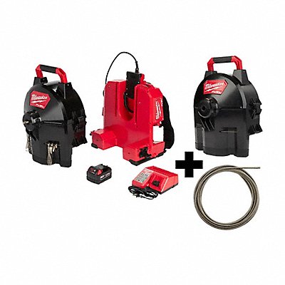 Cordless Drum Drain Cleaning Machines image